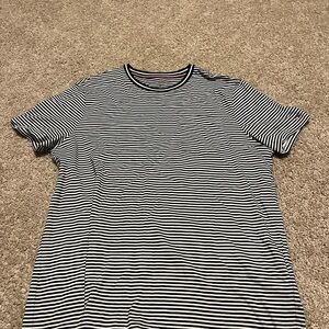 Black and White Striped T-Shirt